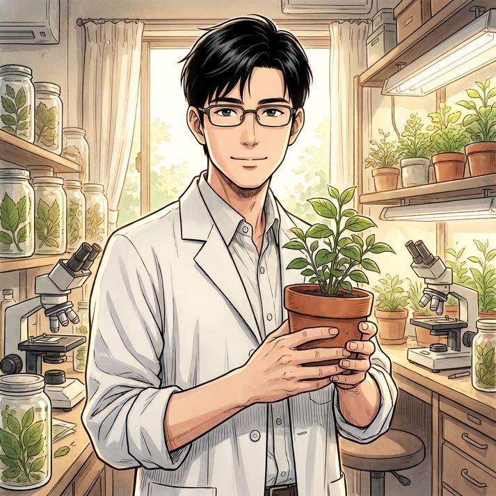 同人动漫植物专家李博士